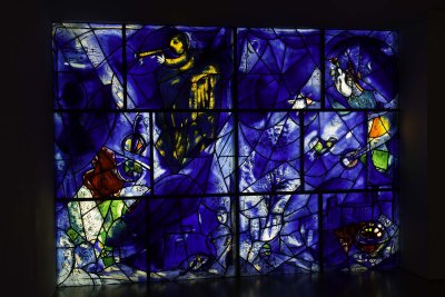 Marc Chagall America Windows, 1977