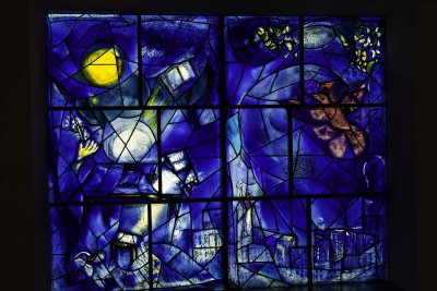 Marc Chagall America Windows, 1977