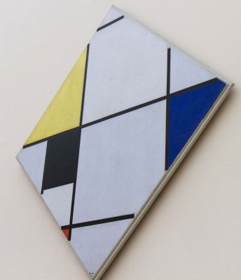 Piet Mondrian Lozenge Composition with Yellow, Black, Blue, Red, and Grey, 1921