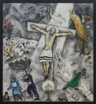 Marc Chagall White Crucifixion, 1938