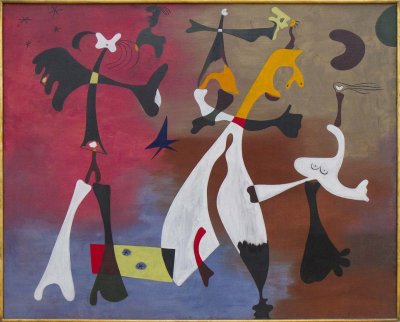 Joan Miro Personages with Star, 1933