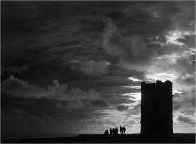 4th O'Brien's Tower, Cliffs of Moher by Michael Kilpatrick