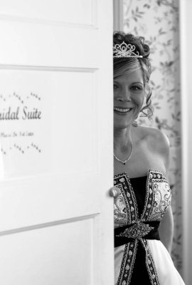 Peek-a-Boo Bride