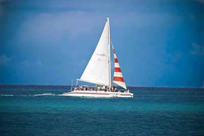 Sailing the Blue in Aruba
