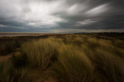 Coup de vent  sur la Cote Normande !