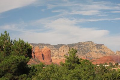 View from our Balcony in Sedona