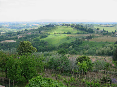 And another view from top of San Gimignano