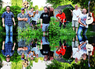 Version dans l'eau jusqu'aux genous... hahaha / Music Palace II Photo Montage