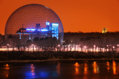 Biosphere Building in Montreal City