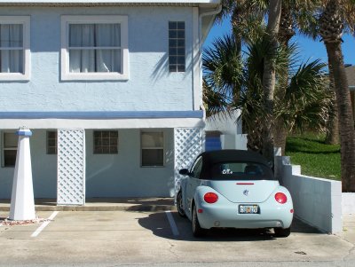 House with matching car