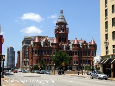 Dallas County  -  Dallas - old red   old  Dallas County Courthouse