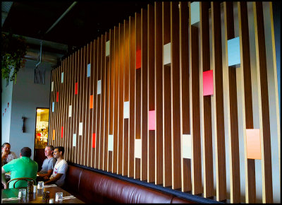 Wall of a few colours