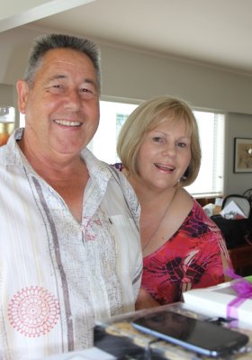 Warren and Dawn - good friends sharing our CHRISTMAS