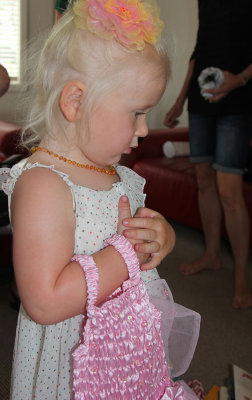 Mila loved her fairy dress