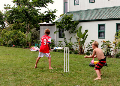 Even cricket was played..