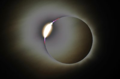 Total Solar Eclipse in Australia - Metal Look at 3rd Contact