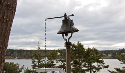 bell above the ocean