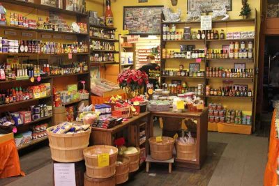 Inside a Spice Shop