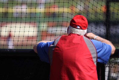 Charlie Loves to Watch Hitters Hit!