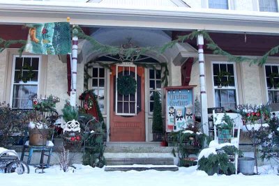 A Christmas Porch