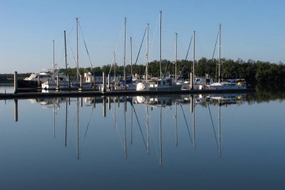 Goodland Marina Reflection