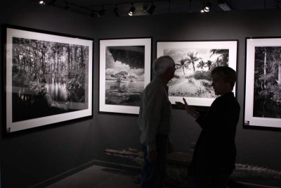 Inside Clyde's gallery at Big Cypress.