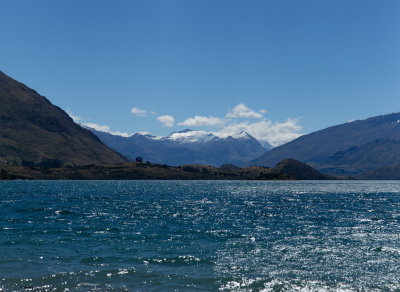 Mt Aspiring and the Rob Roy glacier from Lake Wanaka