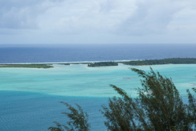 The Bora Bora lagoon