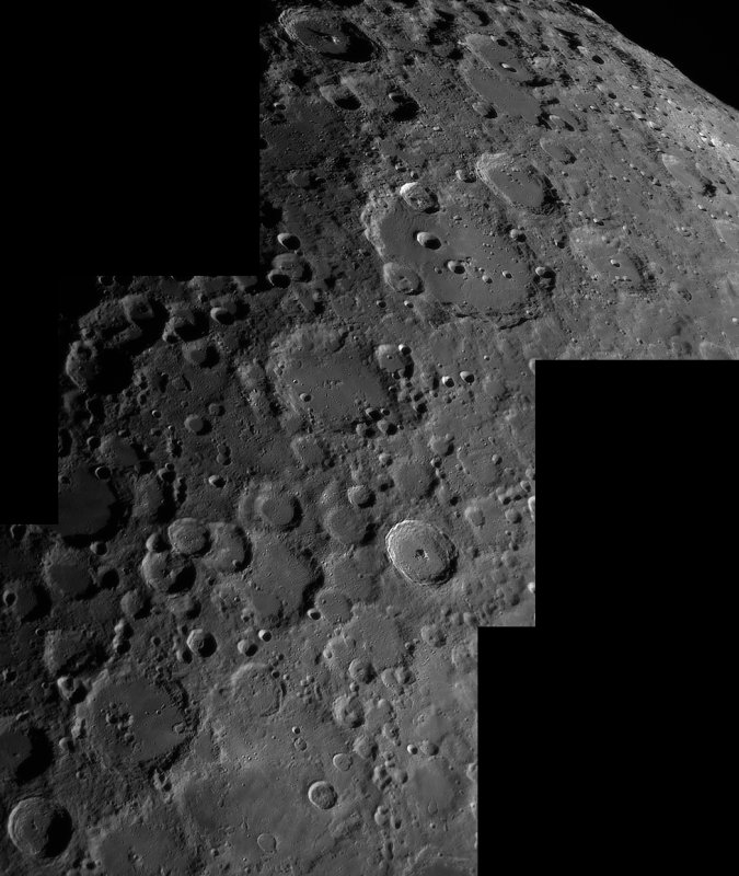 Moretus - Clavius - Tycho - Deslandres Mosaic   Udate: 2006/08/15