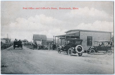 Post Office and Gifford's Store, Horseneck Beach, Mass. (Gifford)