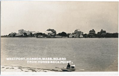 Westport, Harbor. Mass. No. 550 from Horsbneck Point.
