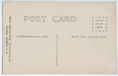 1103 Horseneck. Westport. Mass. copy B reverse