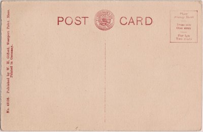 Horseneck Beach, Westport, Mass. (Dickerman) copy B reverse