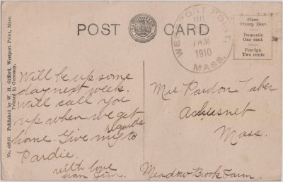 Horseneck Beach, Westport, Mass. (Dickerman) copy C reverse