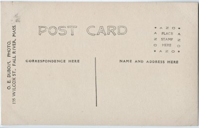 Horseneck. Westport. Mass. 1102 copy B reverse