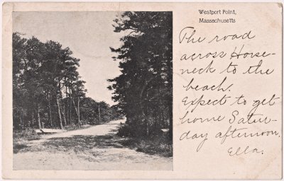 Westport Point, Massachusetts (road to beach) copy A