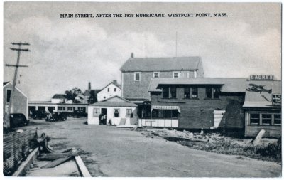 Main Street, after the 1938 Hurricane, Westport Point, Mass. copy B