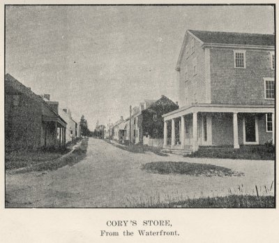 Cory's Store From the Waterfront (from The Village of Westport Point Massachusetts, 1914)