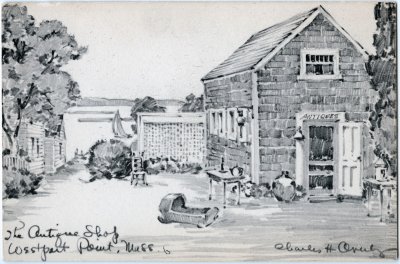 The Antique Shop Westport Point, Mass. (Overly)