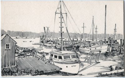 Westport Point, Mass. (wharf - Overly)