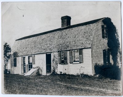Bradford Coggeshall house - oldest house in Westport Sep 9, 1908