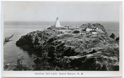 Swallow Tail Light, Grand Manan, N. B. (Canadian Post Card Co.) 