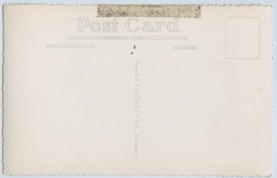 North Head Post Office, Grand Manan, N.B. reverse
