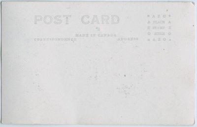 View from Swallow Tail Lighthouse, North Head, Grand Manan, N.B. 1931 reverse