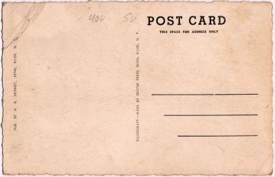 Allen's Bathing Pavilion, Horseneck Beach, Mass. (Silvercraft) reverse