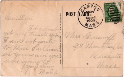 Horseneck Beach, Mass. (West Beach) reverse