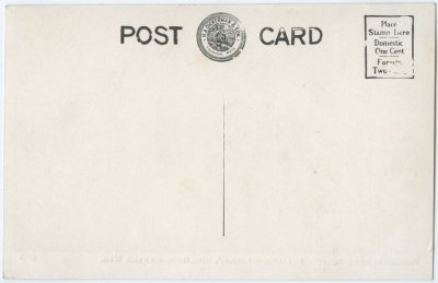 Post Office and Gifford's Store, Horseneck Beach, Mass. (Dickerman) reverse