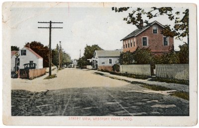 Street View, Westport Point, Mass. (Dickerman, near P.O.)
