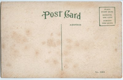 The Road to West Beach, Westport, Mass. (annotated) reverse