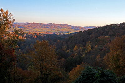 Autumn Morning in the Tennessee Mountains